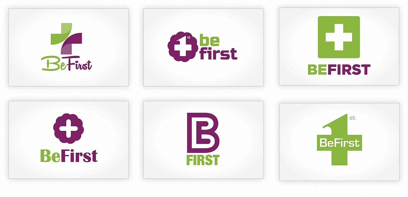 BeFirst Logo Designs