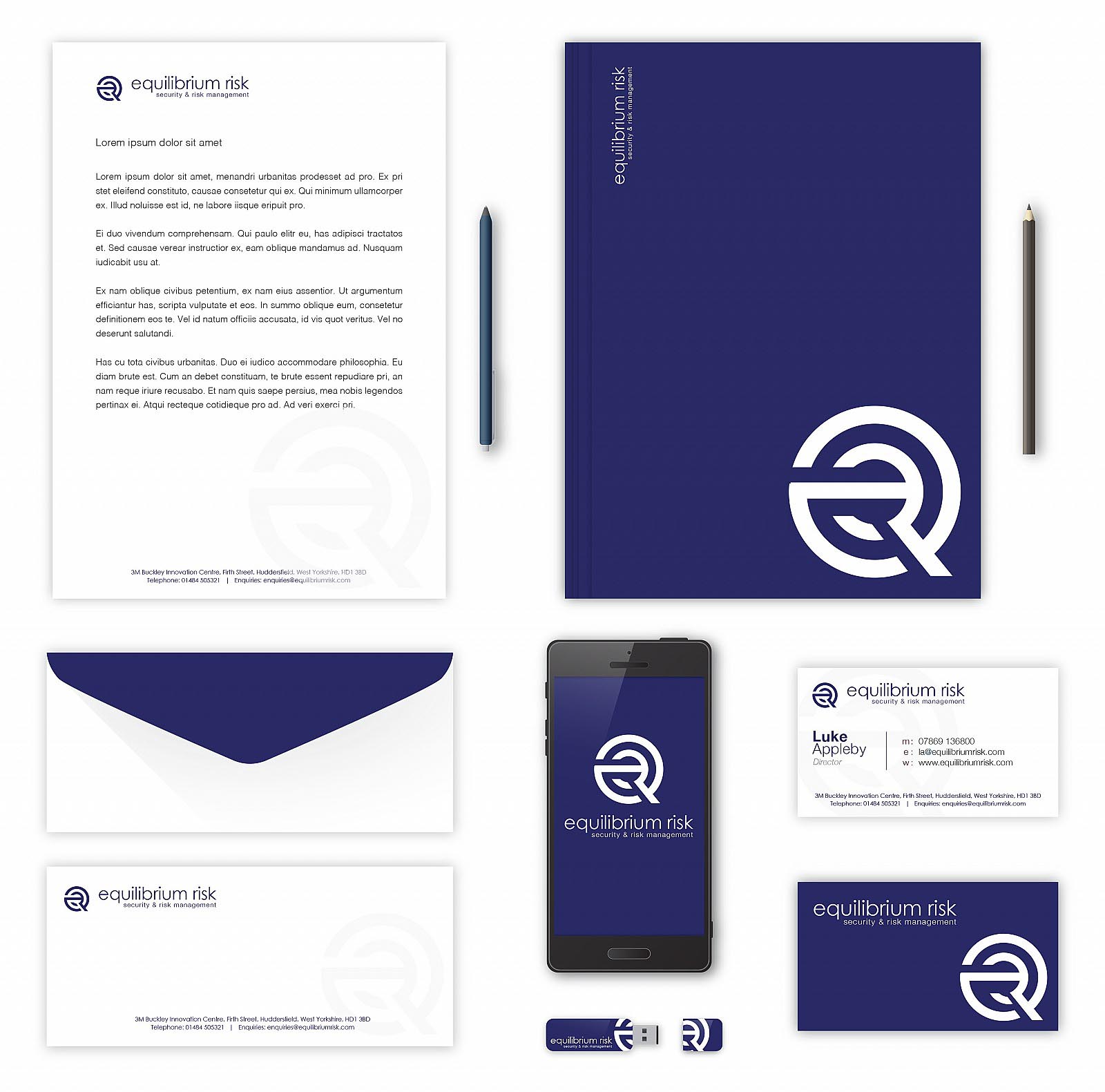 Business stationery