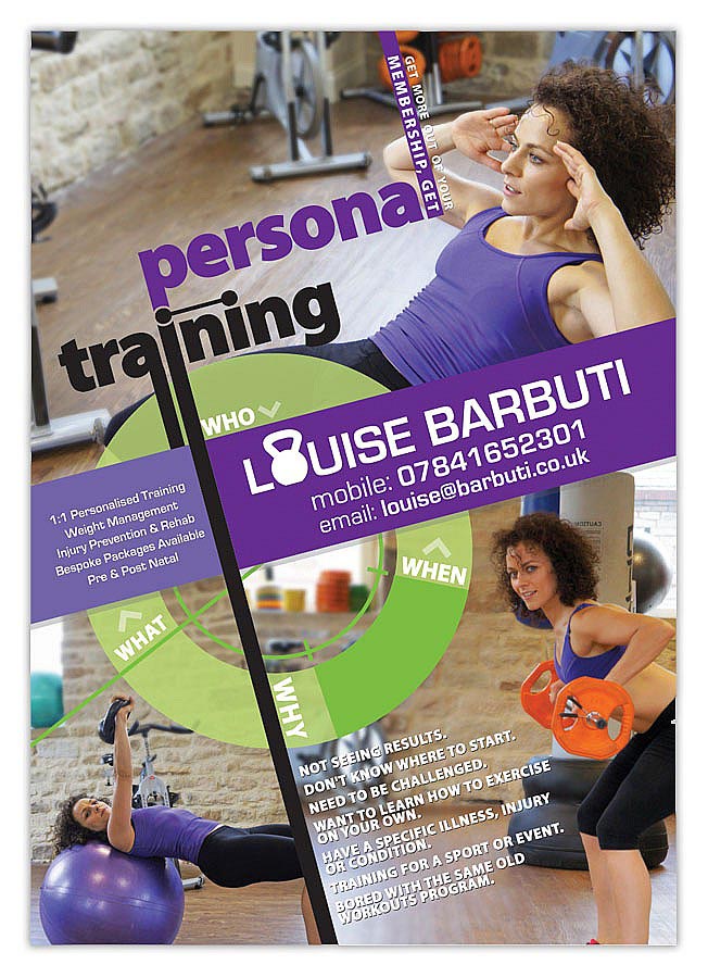 Personal Training Poster
